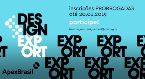 Design Export: inscrições prorrogadas até 20/1